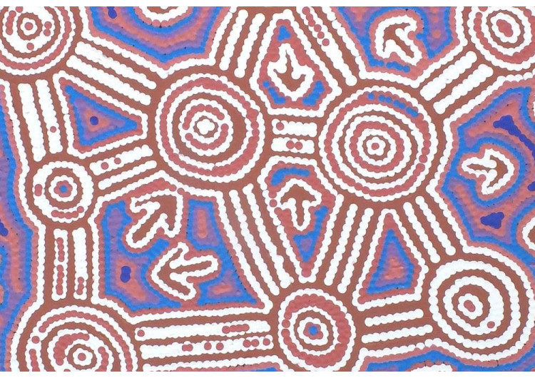 L’art aborigène une extension des rituelles des cérémonies